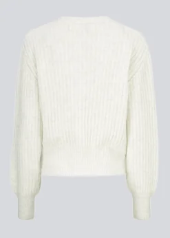 Modström Goldie cardigan - Off White< Strik & Bluser