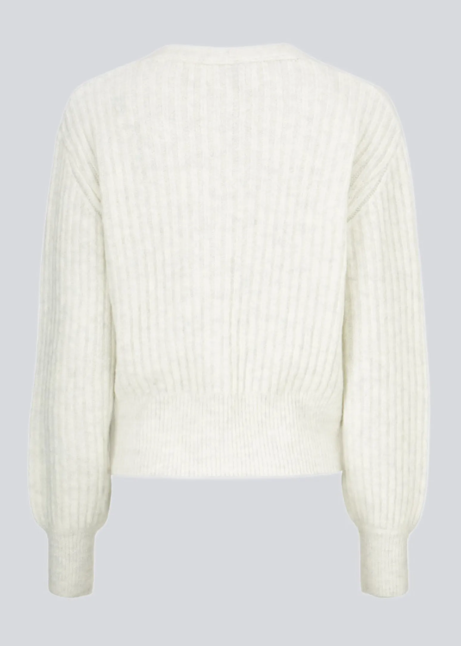 Modström Goldie cardigan - Off White< Strik & Bluser