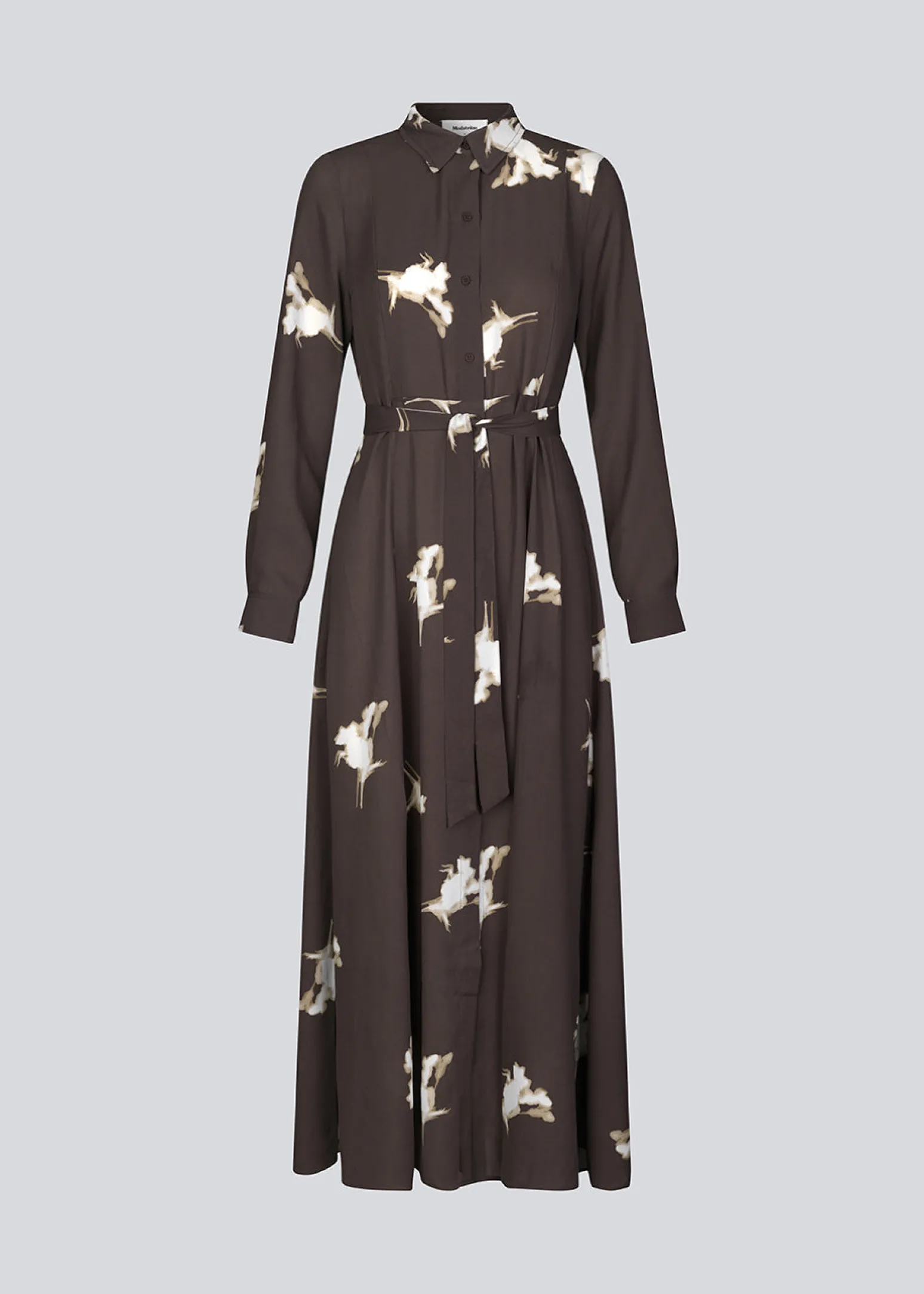 Modström GomoMD print dress - Chocolate Fleur< Kjoler