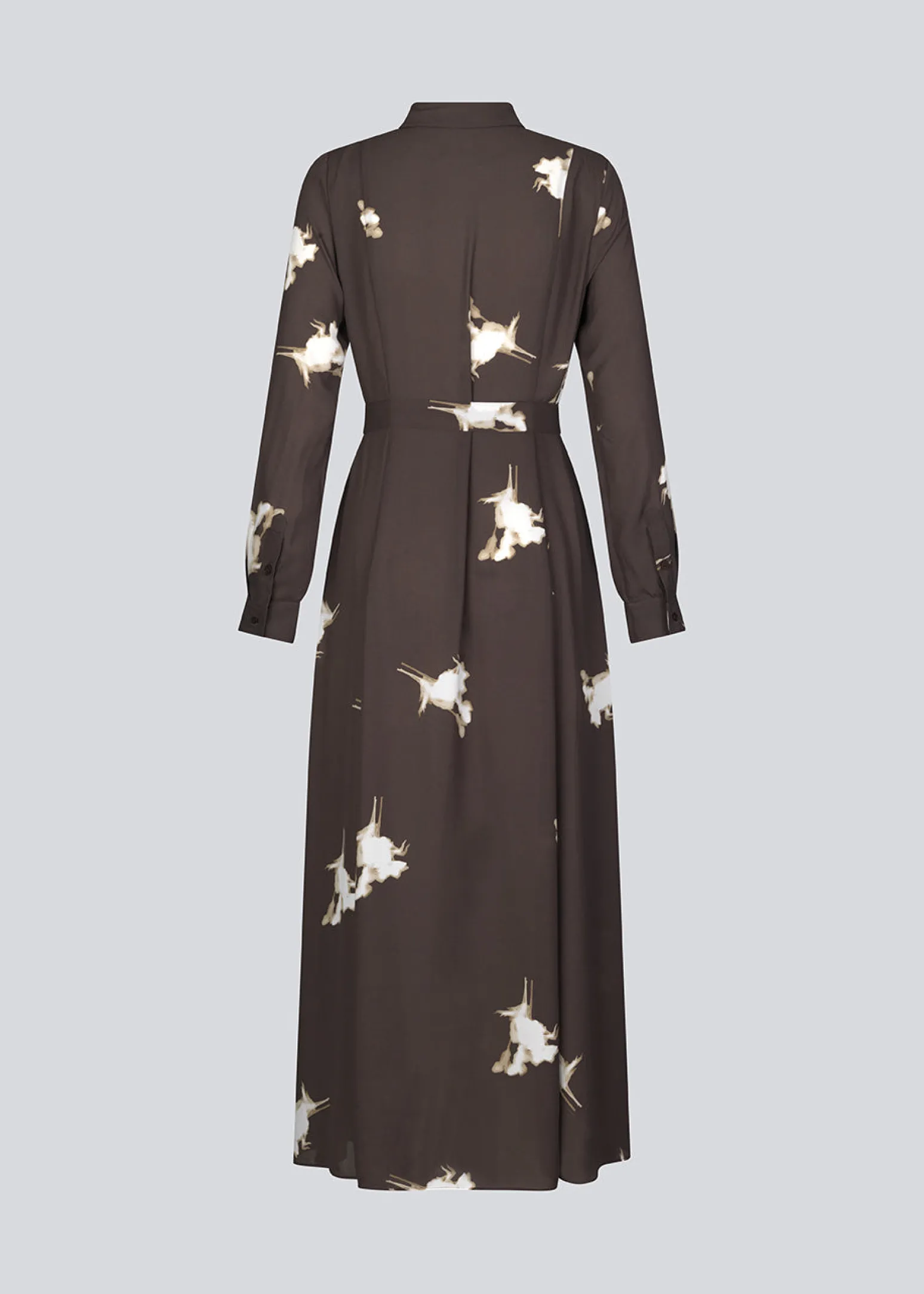 Modström GomoMD print dress - Chocolate Fleur< Kjoler