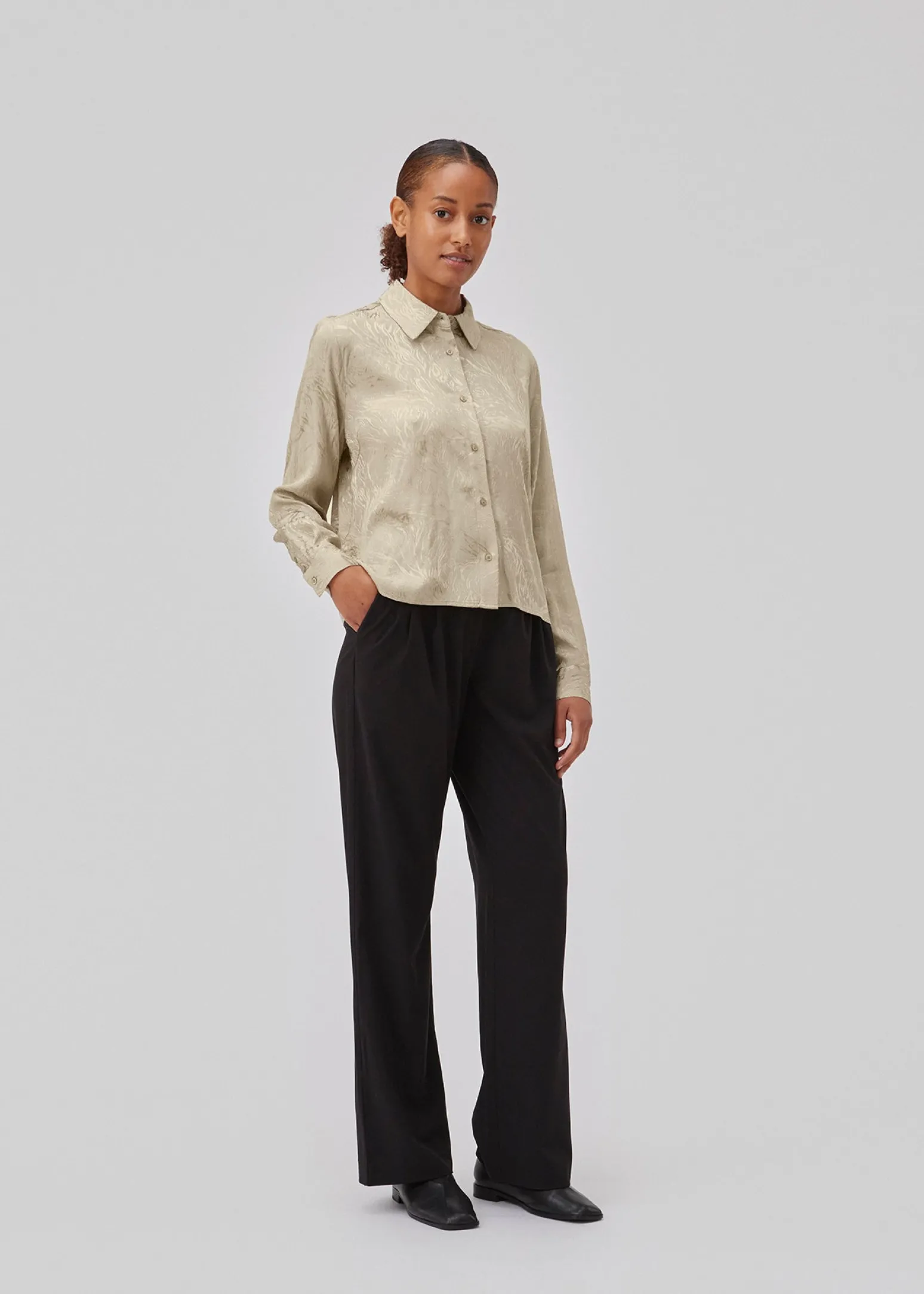 Modström GraceyMD shirt - Spray Green< Skjorter