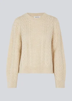 Modström GrannonMD o-neck - Vanilla Ice< Strik & Bluser
