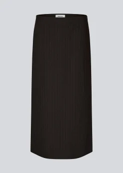 Modström GraysonMD skirt - Chocolate Pinstripe< Nederdele