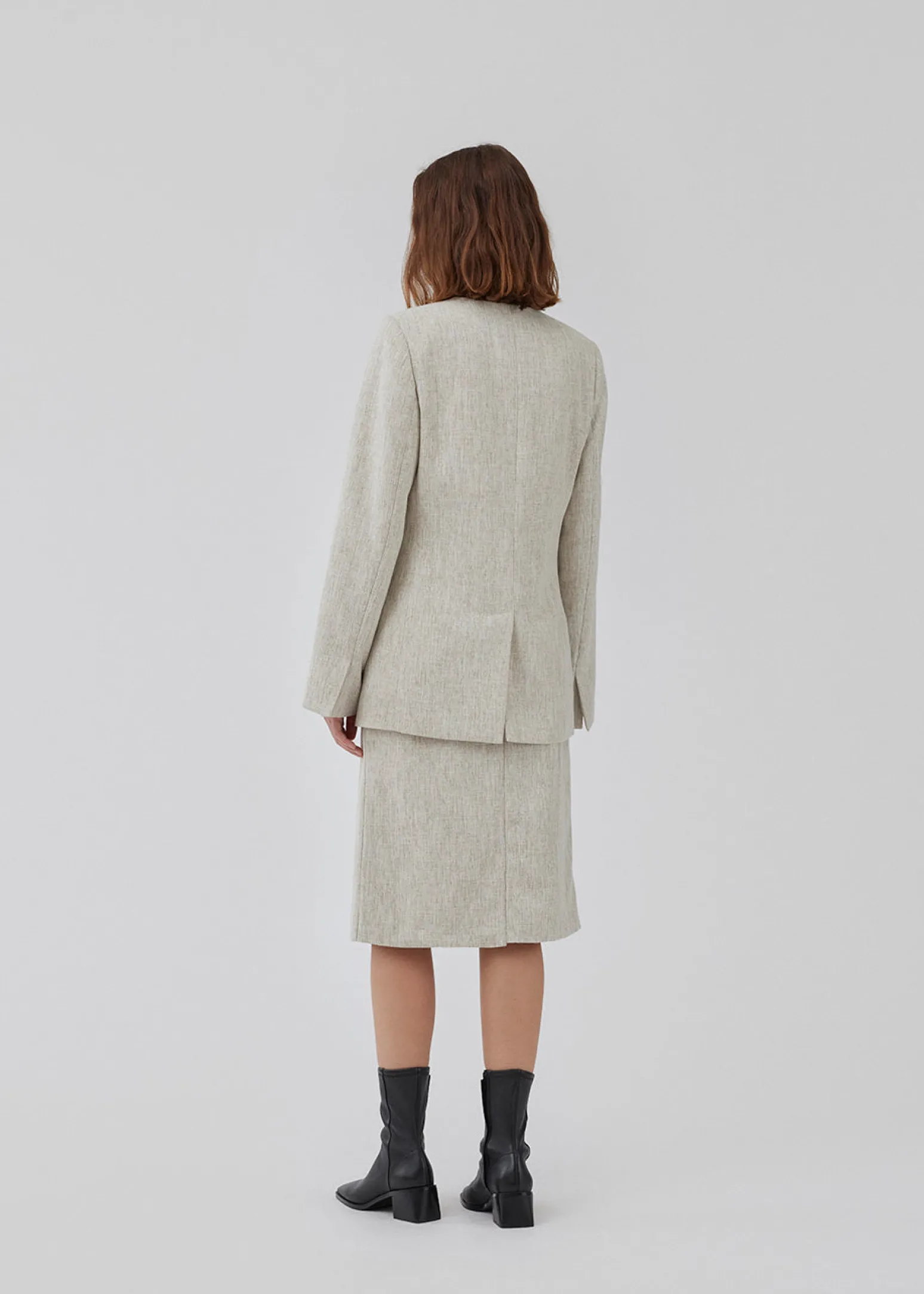 Modström HaleyMD skirt - Summer sand melange< Nederdele|Jakkesæt