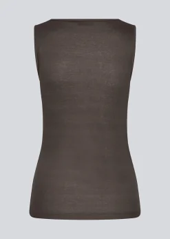 Modström HarperMD top - Warm Gray< Basic|Toppe