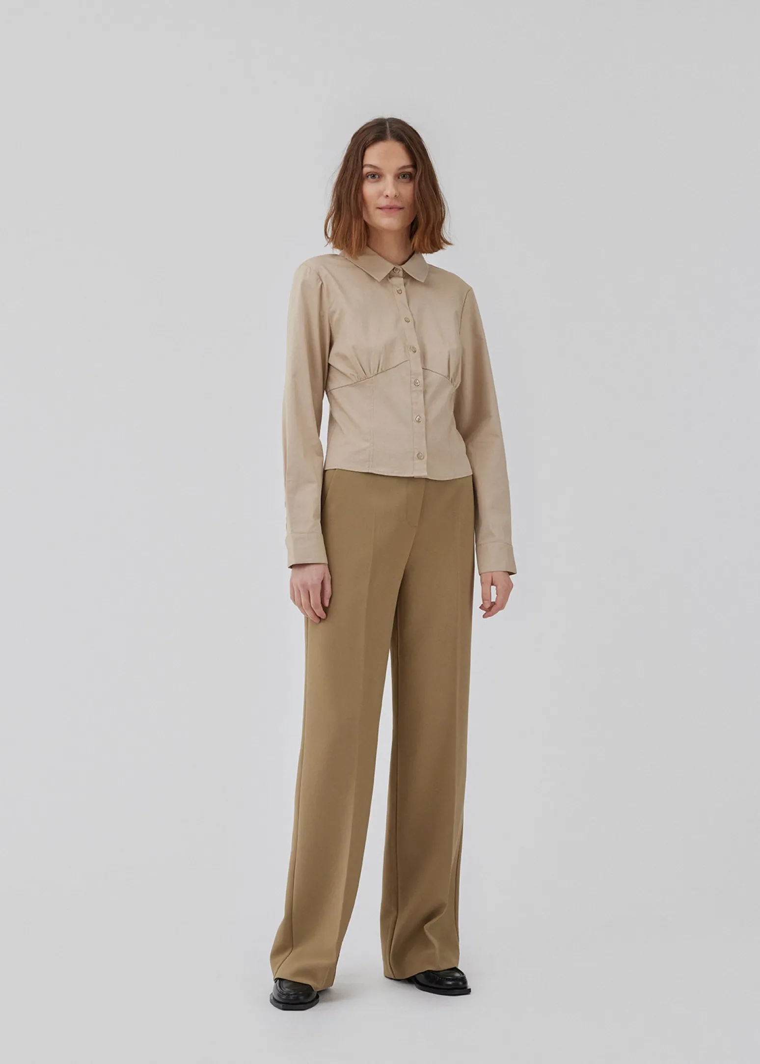 Modström HarrisonMD shirt - White Pepper< Skjorter