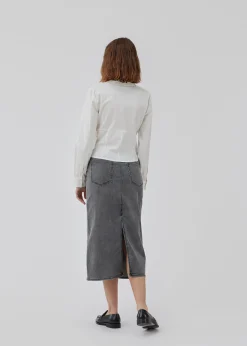 Modström HarveyMD skirt - Vintage Grey< Nederdele|Denim
