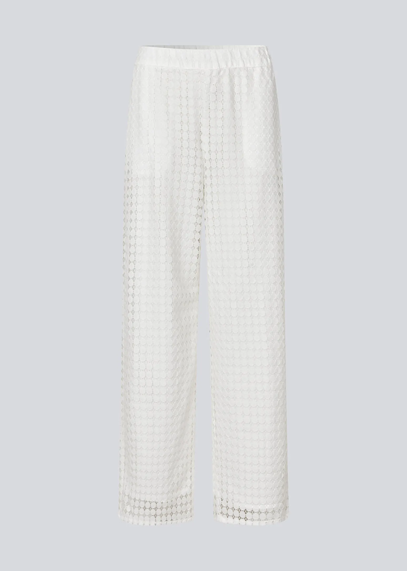 Modström HattieMD pants - Soft White< Bukser