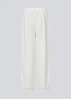 Modström HattieMD pants - Soft White< Bukser