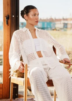Modström HattieMD shirt - Soft White< Skjorter