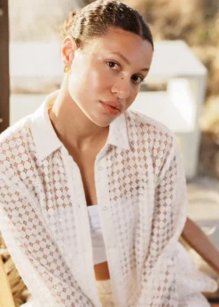 Modström HattieMD shirt - Soft White< Skjorter