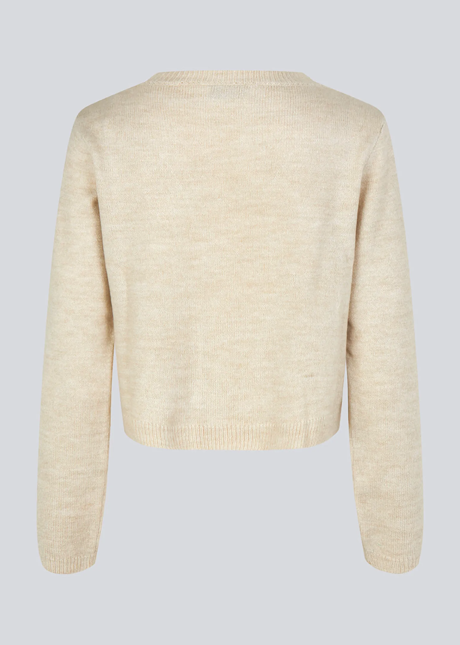 Modström HeatMD cardigan - Summer Sand< Strik & Bluser