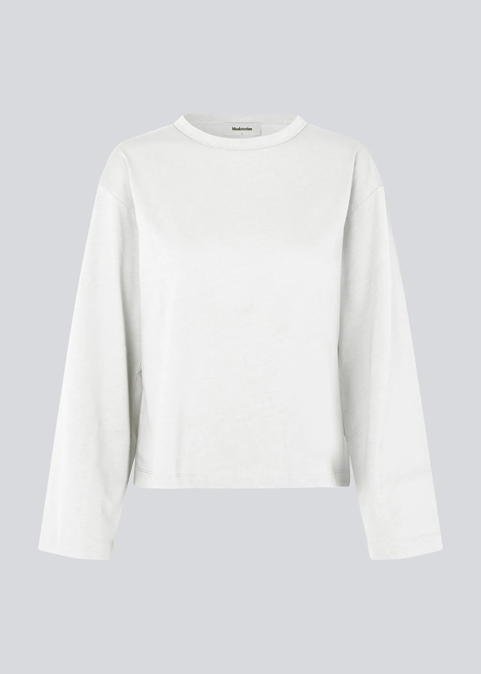 Modström HellenMD LS t-shirt - Soft White< Basic|T-Shirts