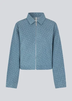 Modström HennesyMD jacket - Structured Medium Blue< Denim|Frakker & Jakker