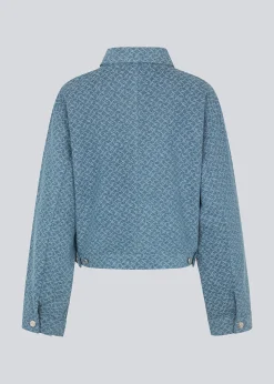 Modström HennesyMD jacket - Structured Medium Blue< Denim|Frakker & Jakker