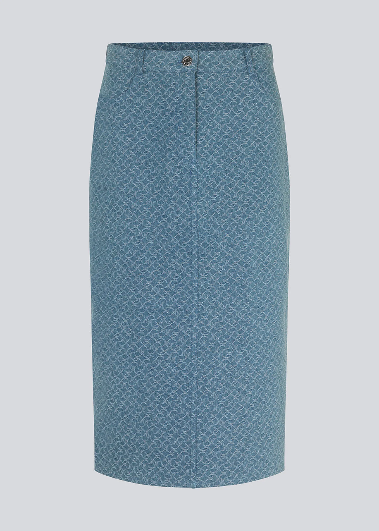 Modström HennesyMD skirt - Structured Medium Blue< Nederdele|Denim