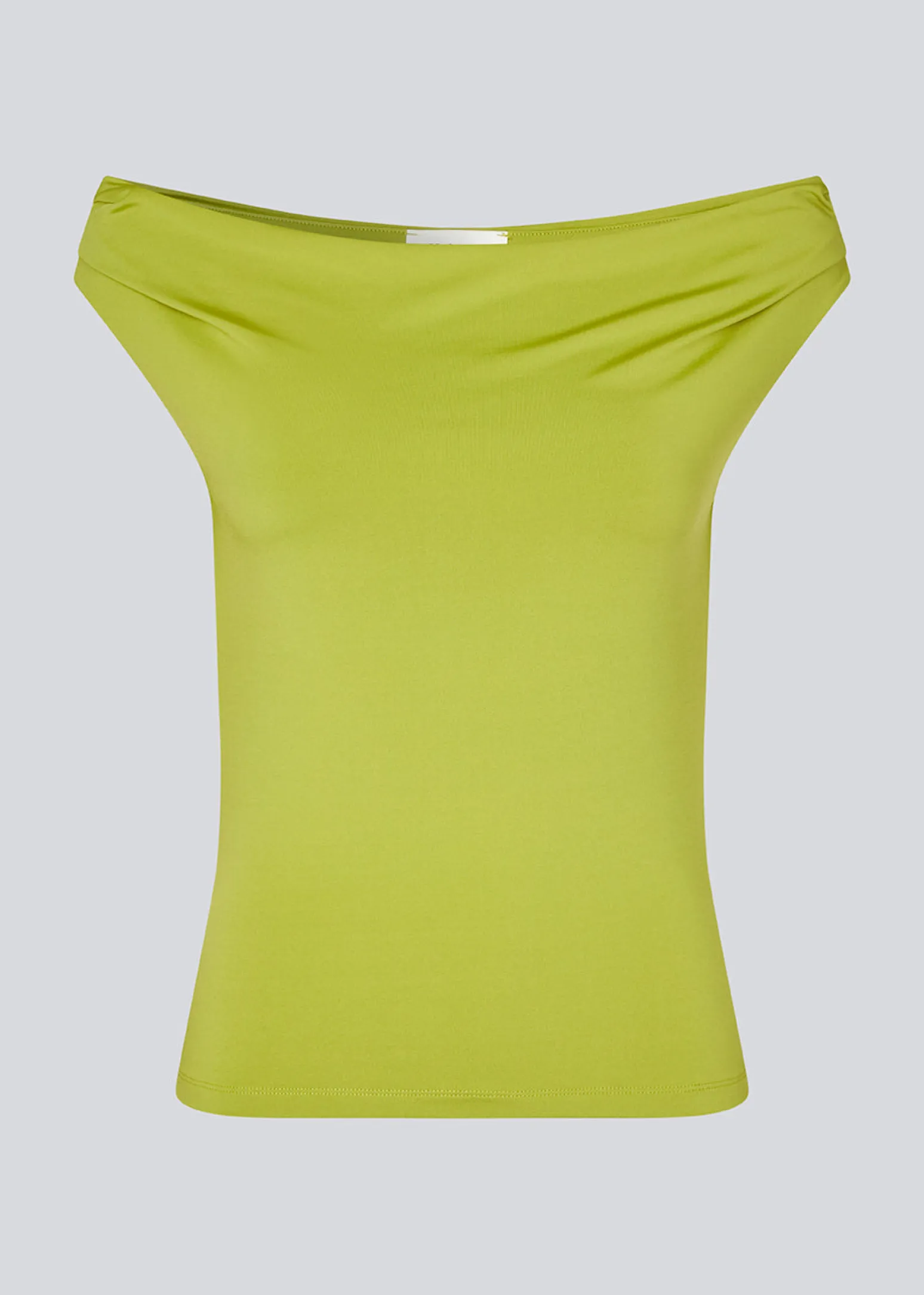 Modström HimaMD off-shoulder top - Golden Lime< Toppe