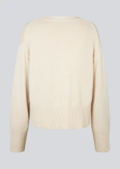 Modström HimmaMD cardigan - Summer Sand< Strik & Bluser