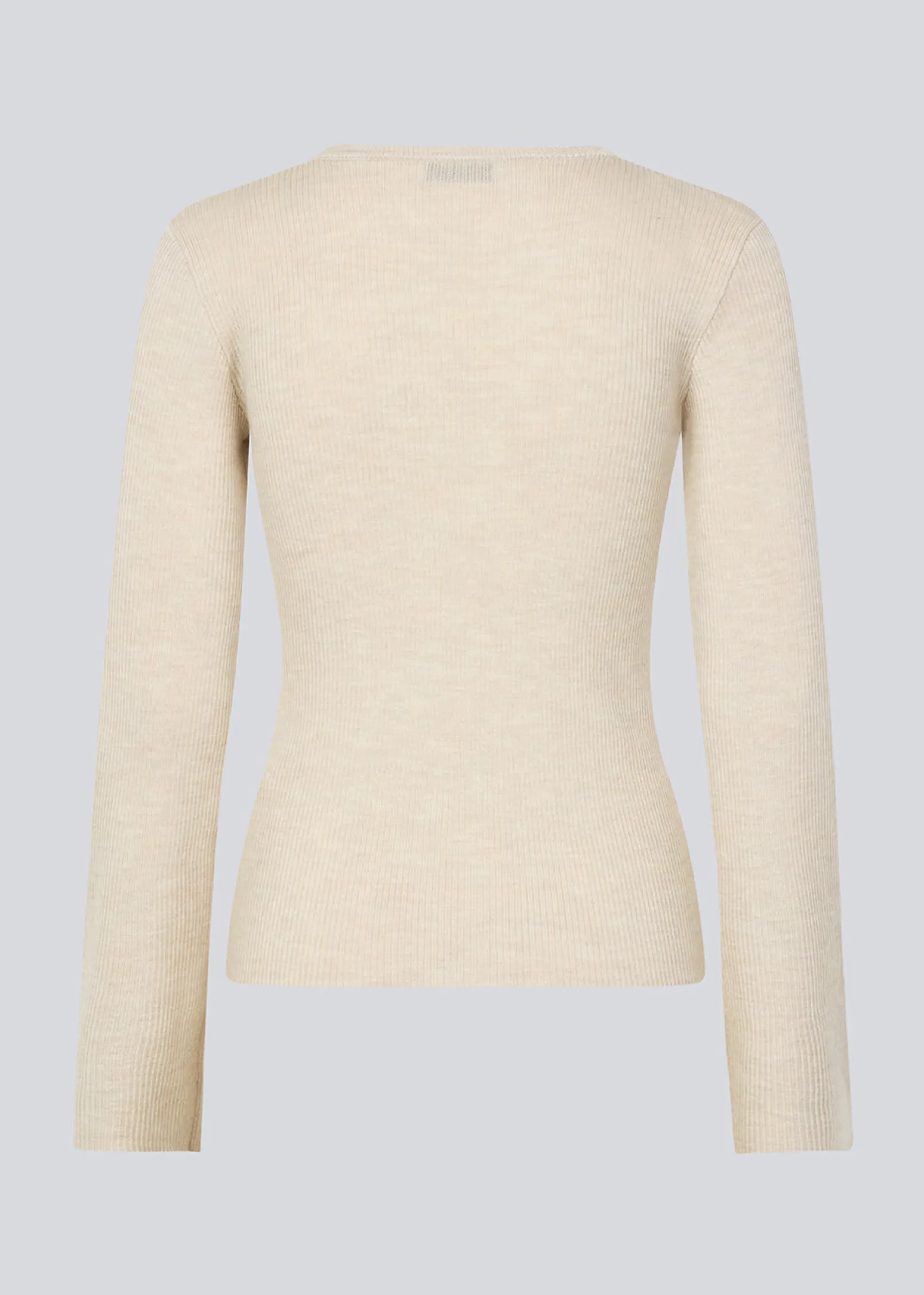 Modström HirokiMD o-neck - Summer Sand< Strik & Bluser