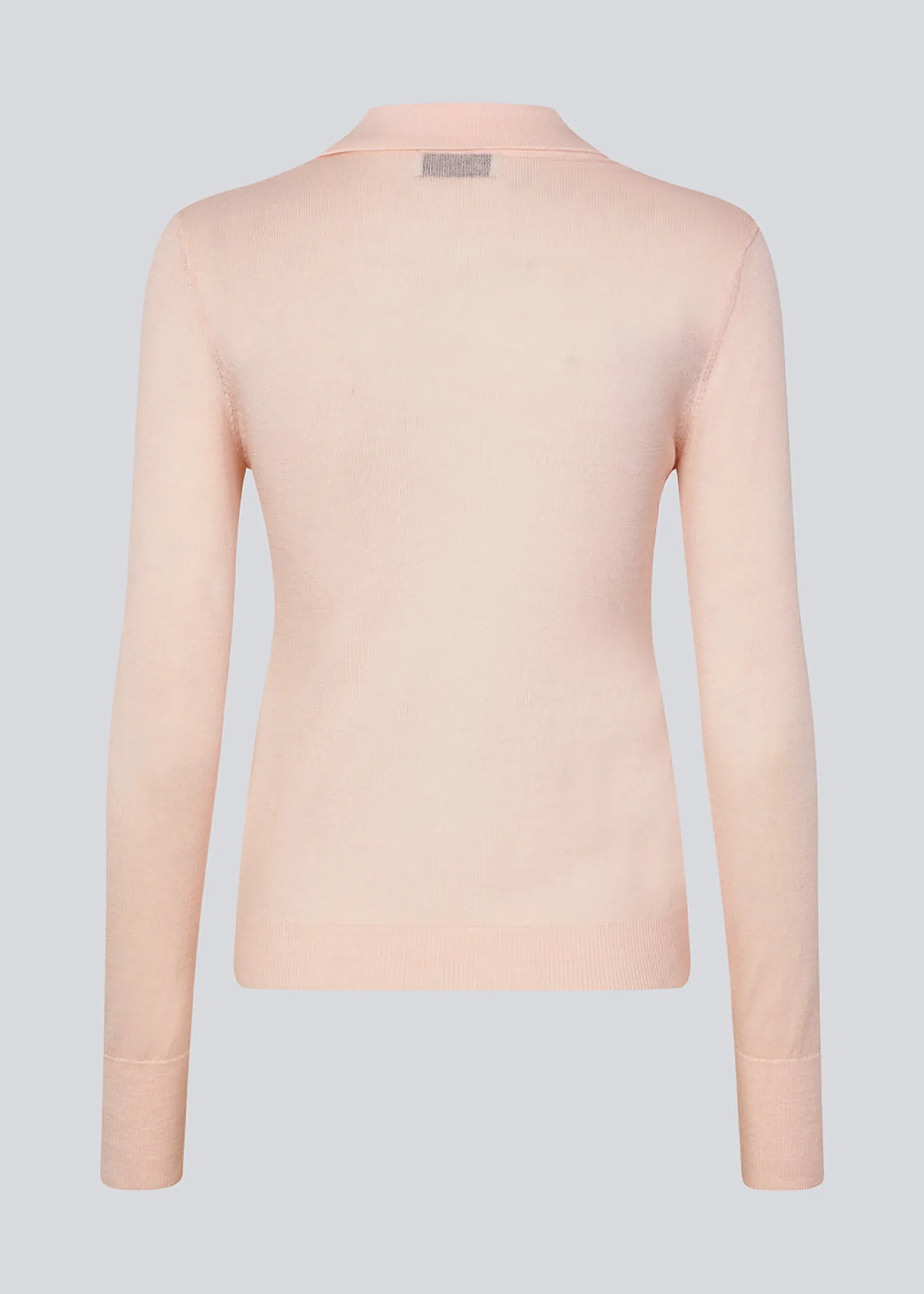 Modström HirokiMD polo - Pale Pink< Strik & Bluser