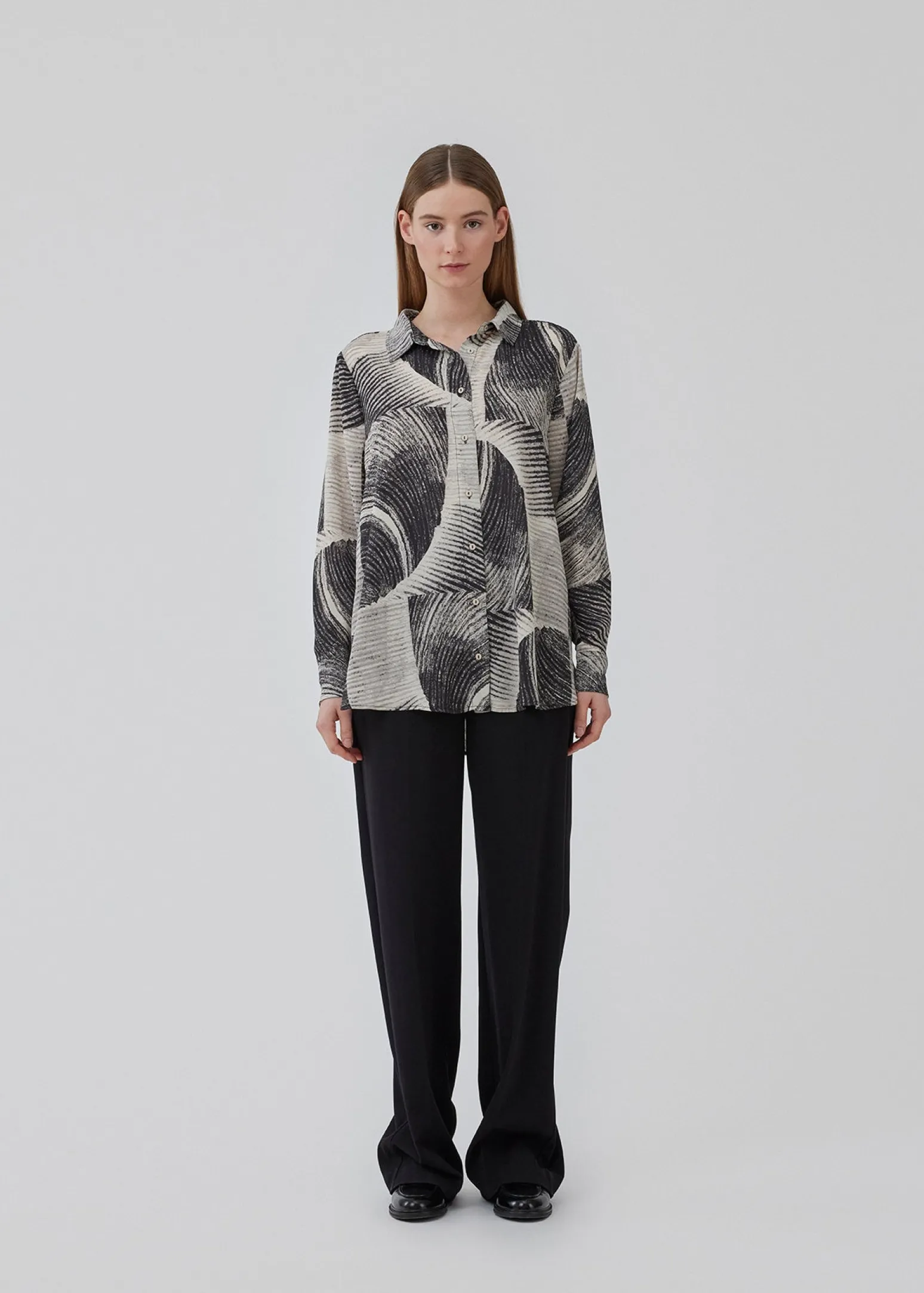 Modström HoldenMD print shirt -< Skjorter
