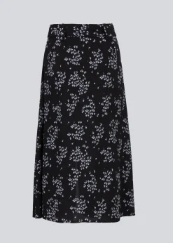 Modström HunchMD long print skirt - Flower Pond< Nederdele