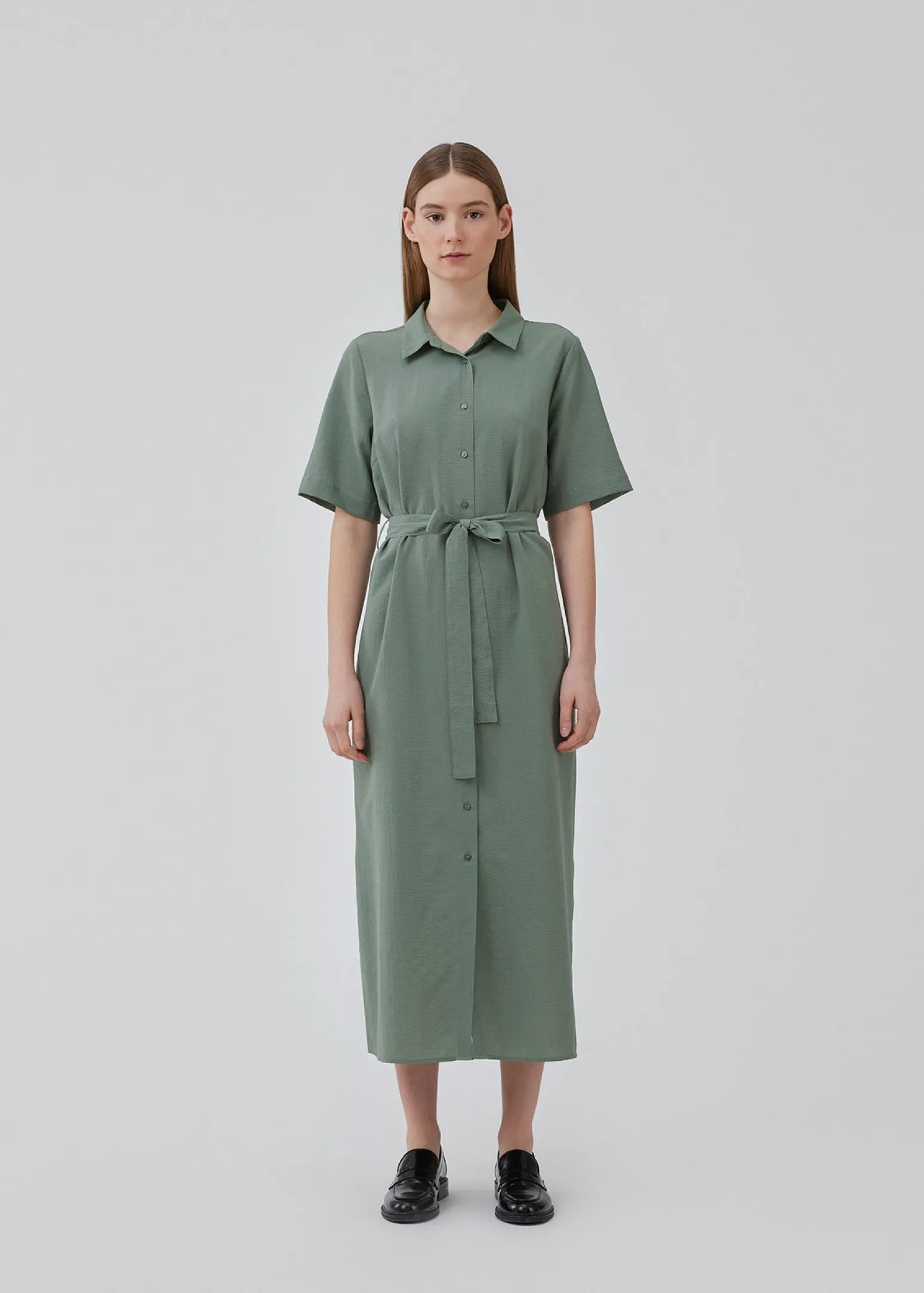 Modström HuntleyMD dress - Soft Moss< Kjoler