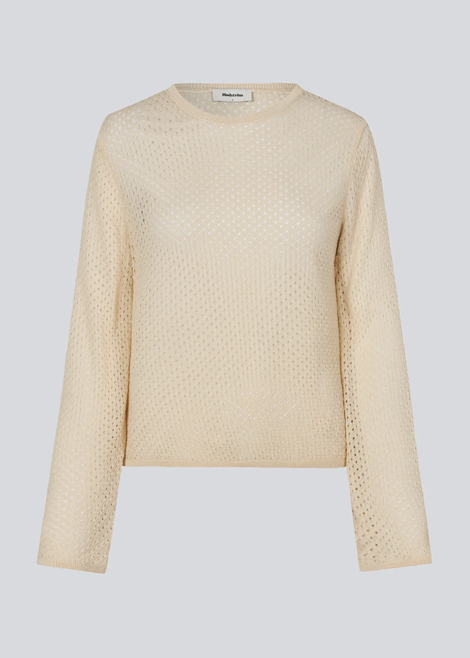 Modström IggyMD o-neck - Summer Sand< Strik & Bluser