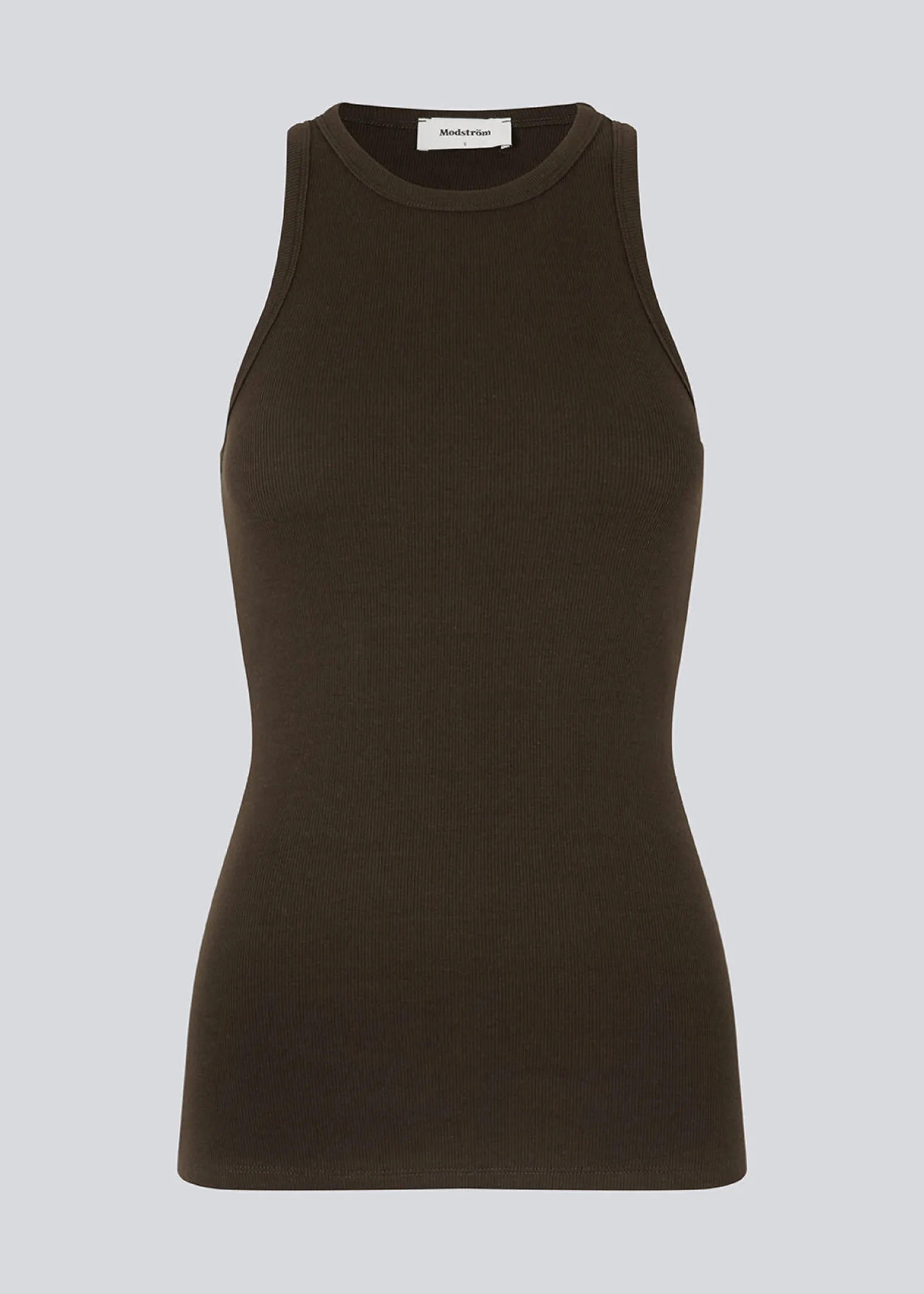 Modström Igor top - Dark Coffee< Toppe