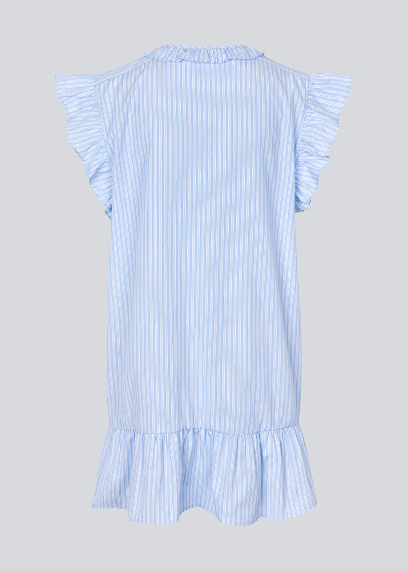 Modström InaraMD dress - Light Blue stripe< Kjoler