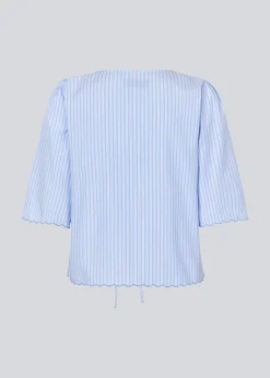 Modström InaraMD top - Light Blue stripe< Toppe