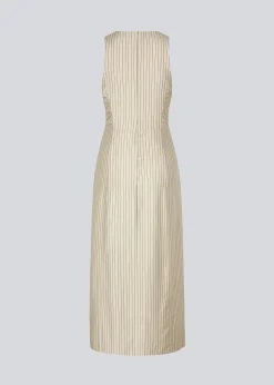 Modström IsabelMD dress - Summer Sand Pinstripe< Kjoler