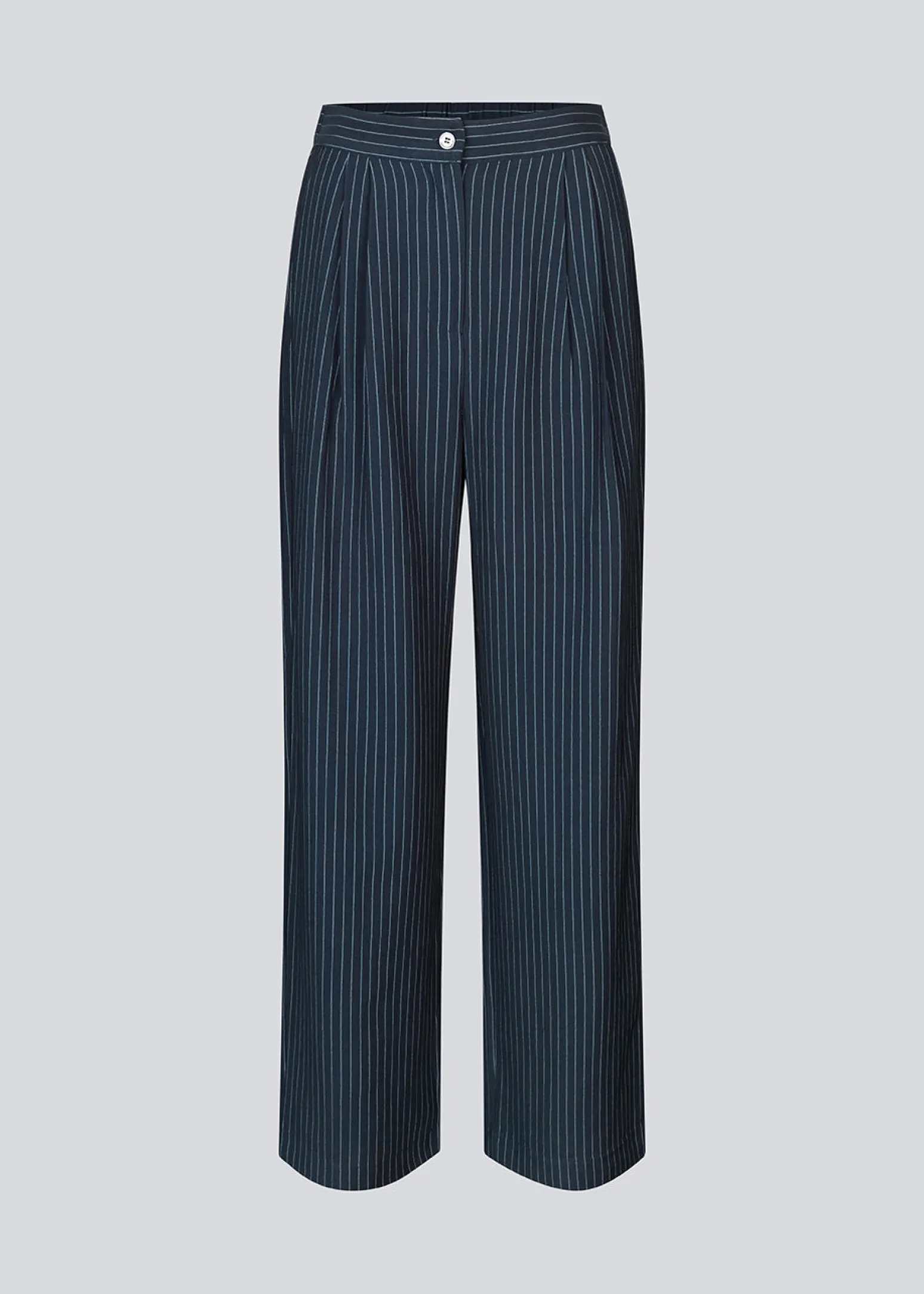 Modström IsabelMD pants - Navy Sky pinstripe< Bukser