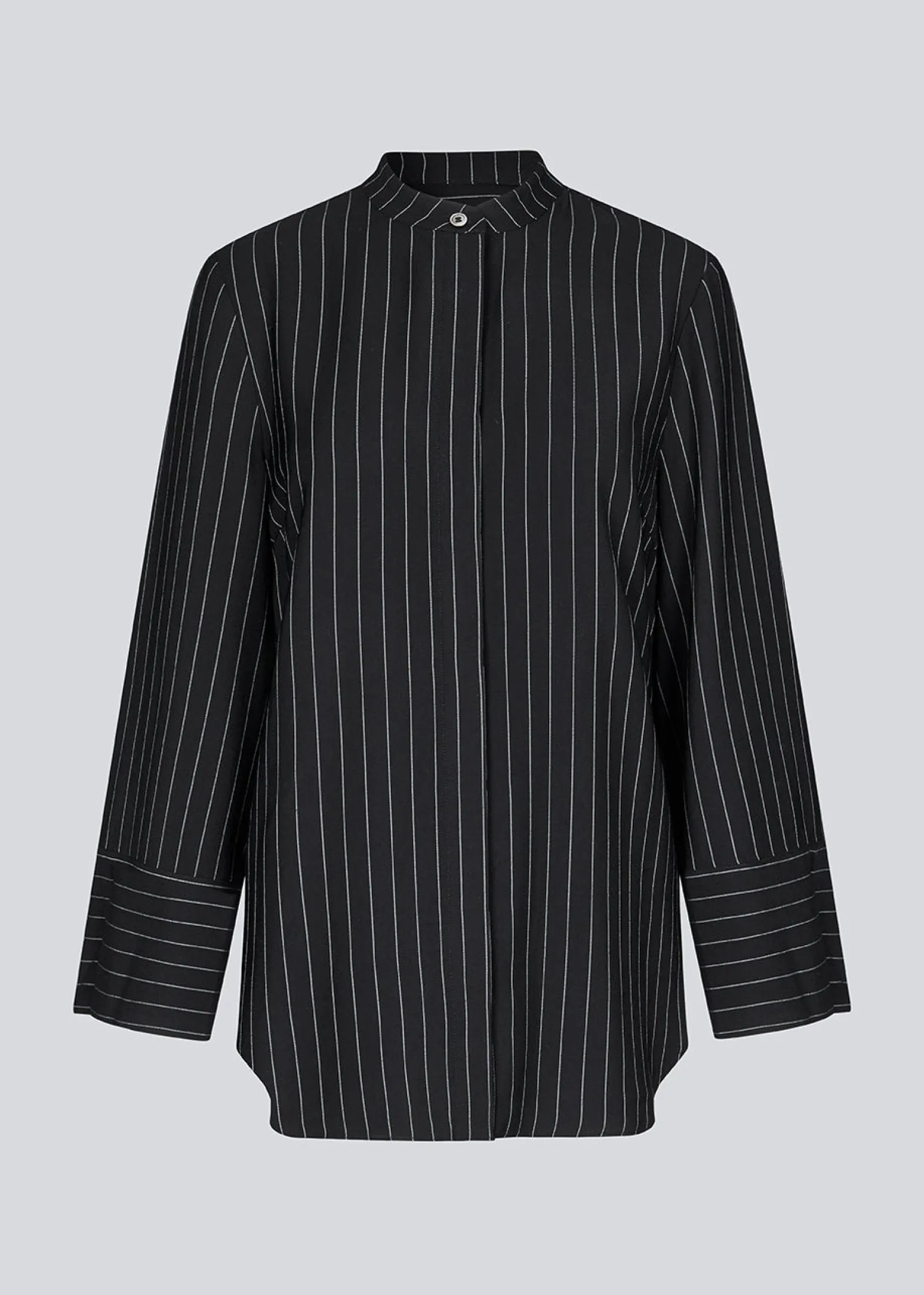 Modström IsabelMD shirt - Black Pinstripe< Skjorter