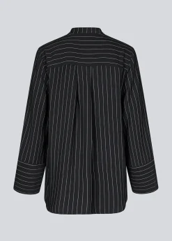 Modström IsabelMD shirt - Black Pinstripe< Skjorter
