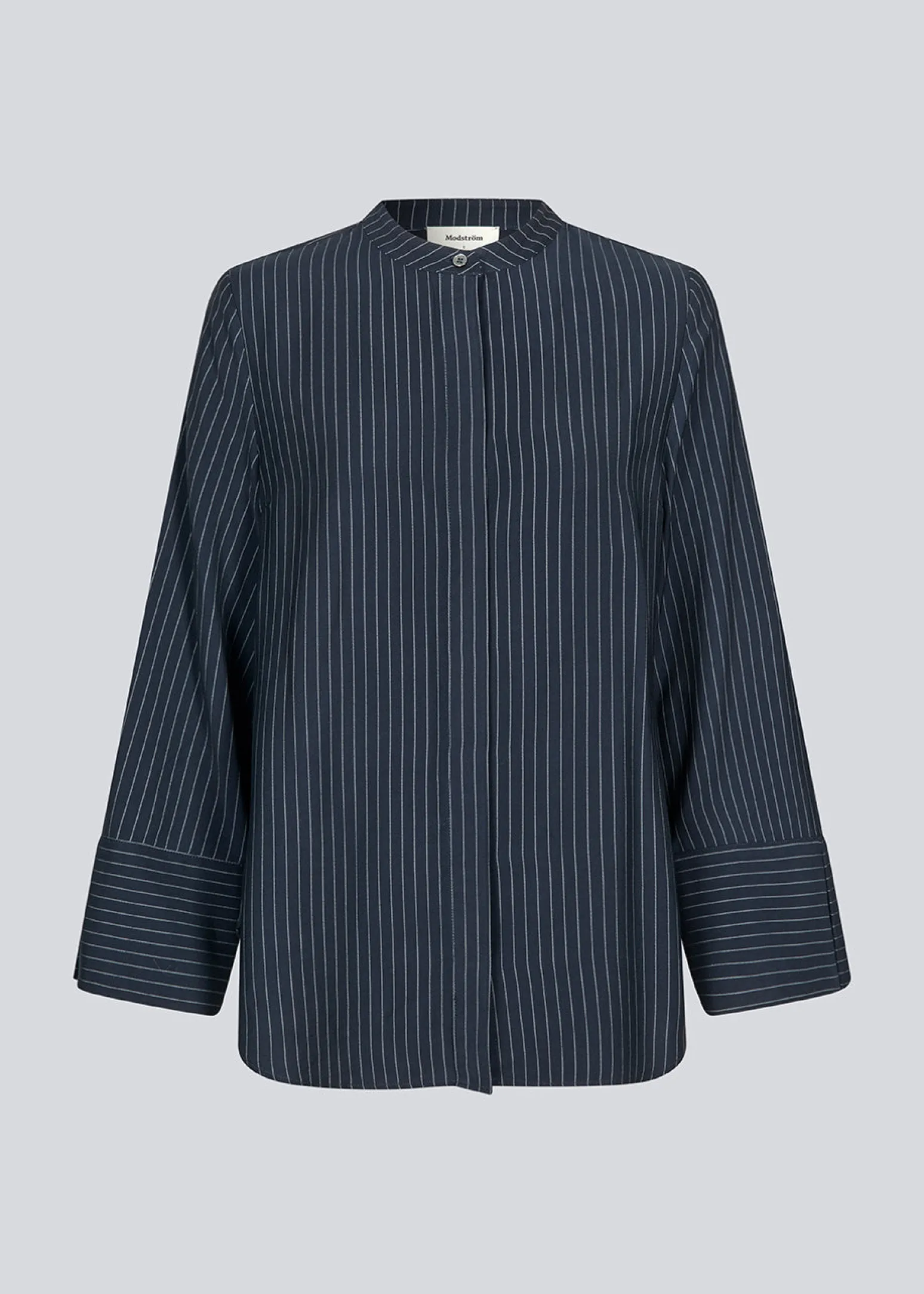 Modström IsabelMD shirt - Navy Sky pinstripe< Skjorter