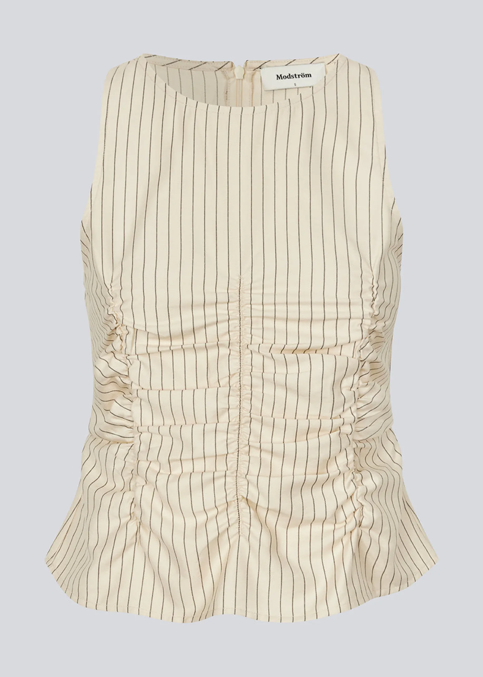 Modström IsabelMD top - Summer Sand Pinstripe< Toppe