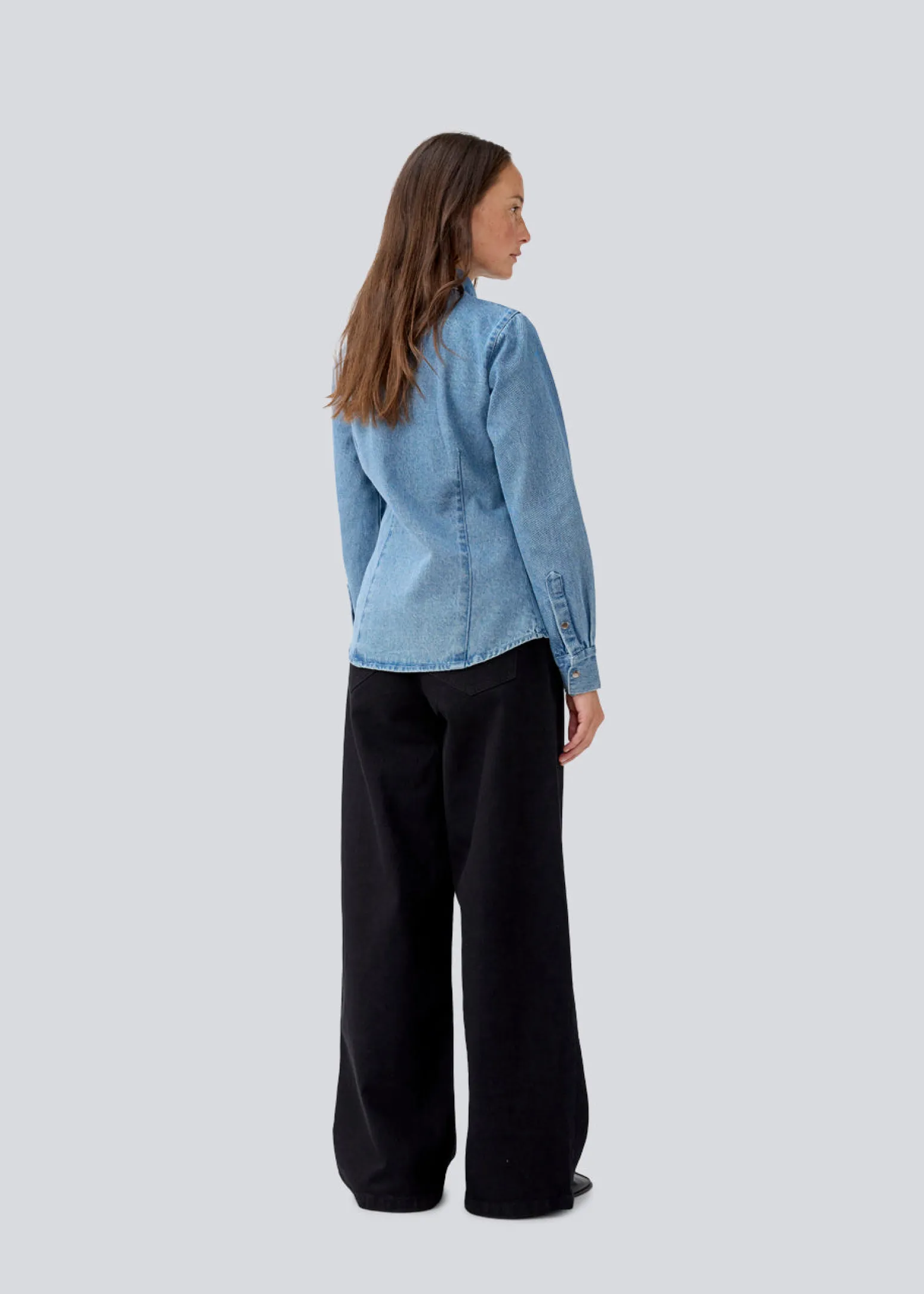 Modström IsoldeMD solid pants -< Denim|Bukser
