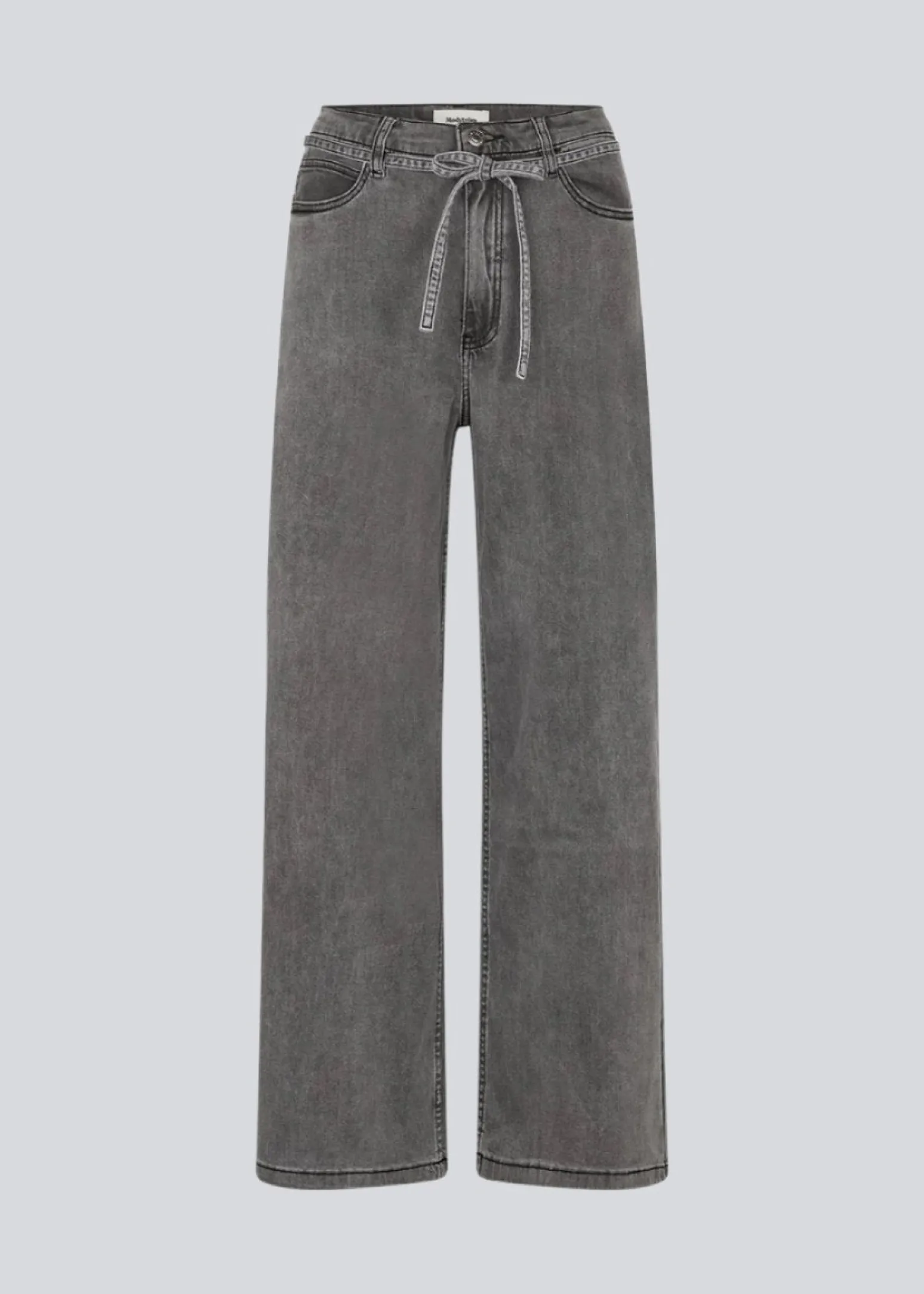 Modström IsoldeMD solid pants - Vintage Grey< Denim|Bukser