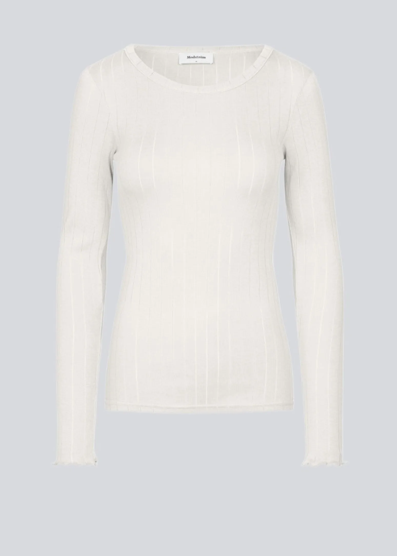 Modström Issy LS t-shirt - Off White< T-Shirts