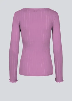Modström Issy LS t-shirt - Pale Grape< T-Shirts