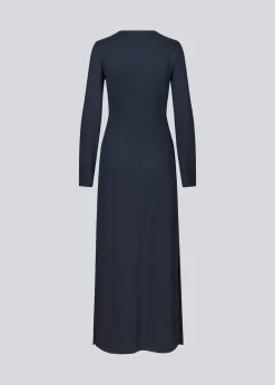 Modström JosefineMD long dress - Baritone Blue< Kjoler