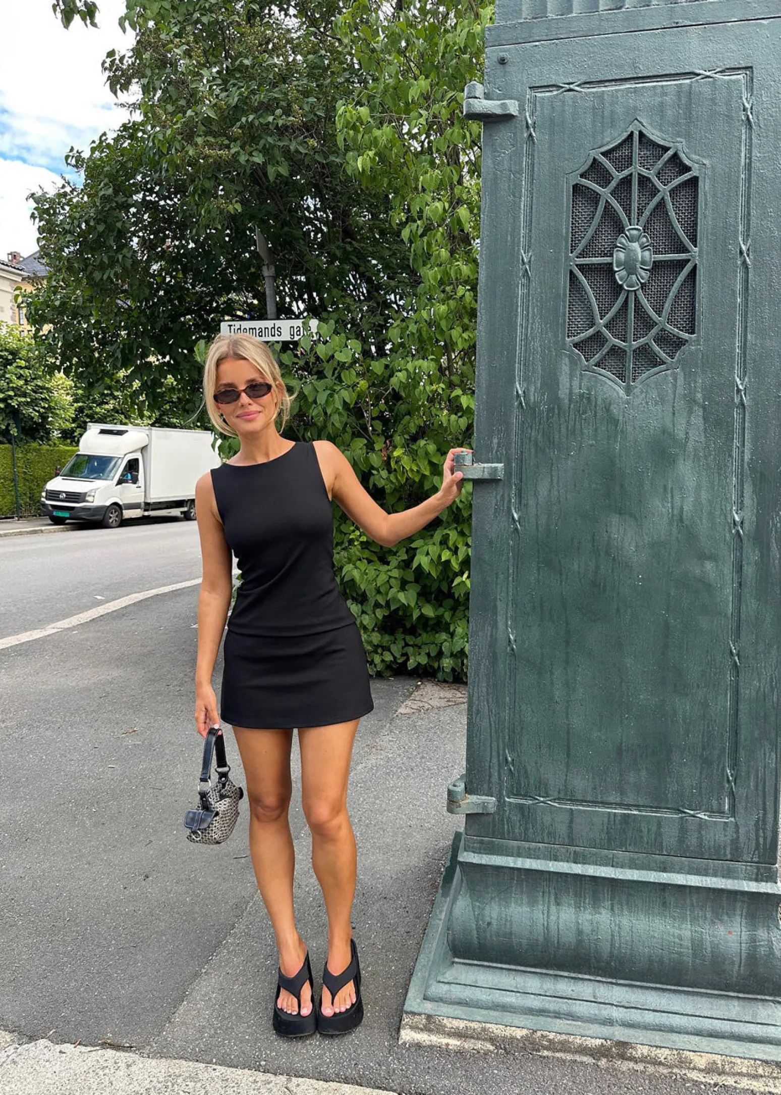 Modström JosefineMD tank flare dress -< Basic|Kjoler