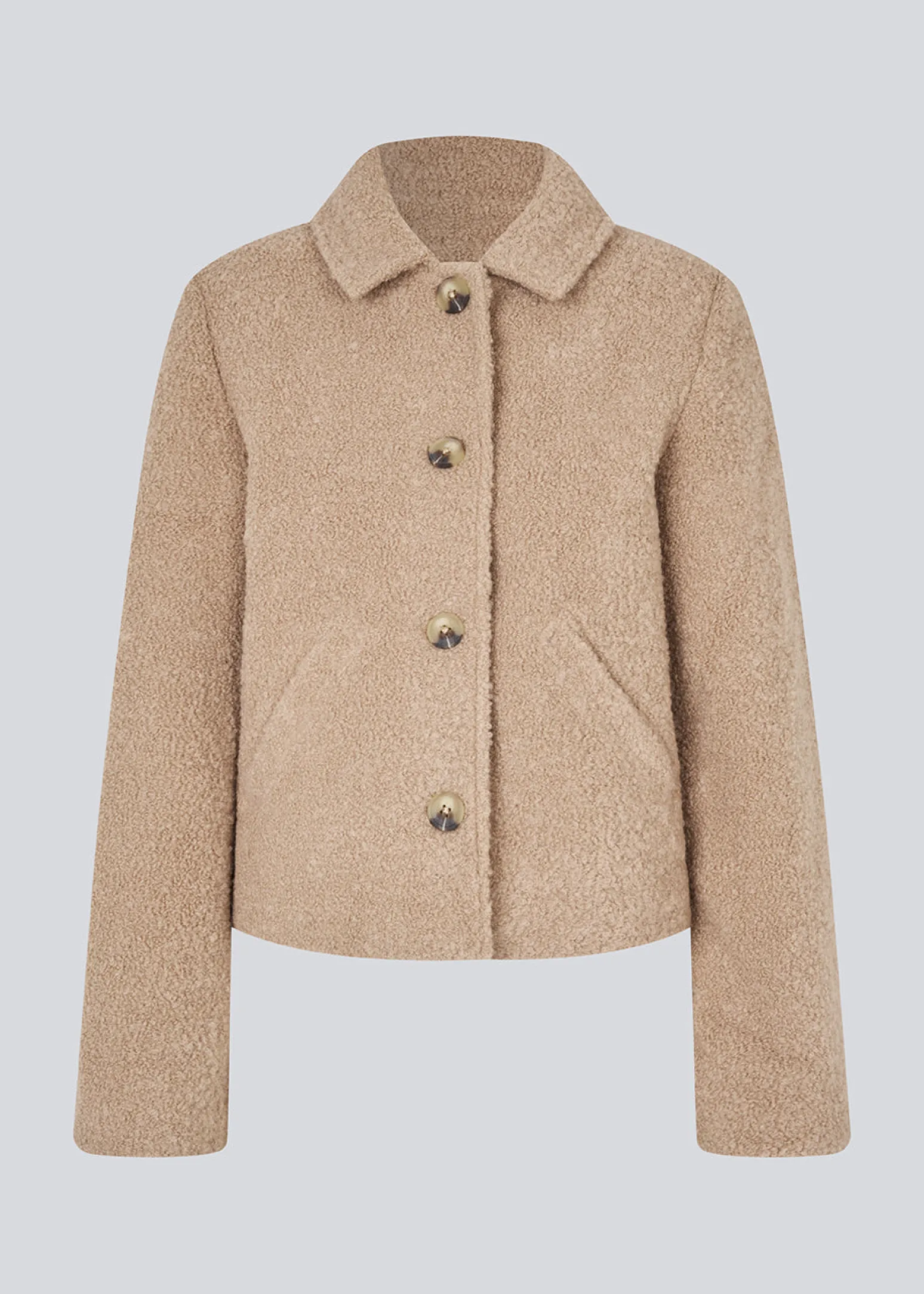 Modström JustyMD short jacket - White Pepper< Frakker & Jakker