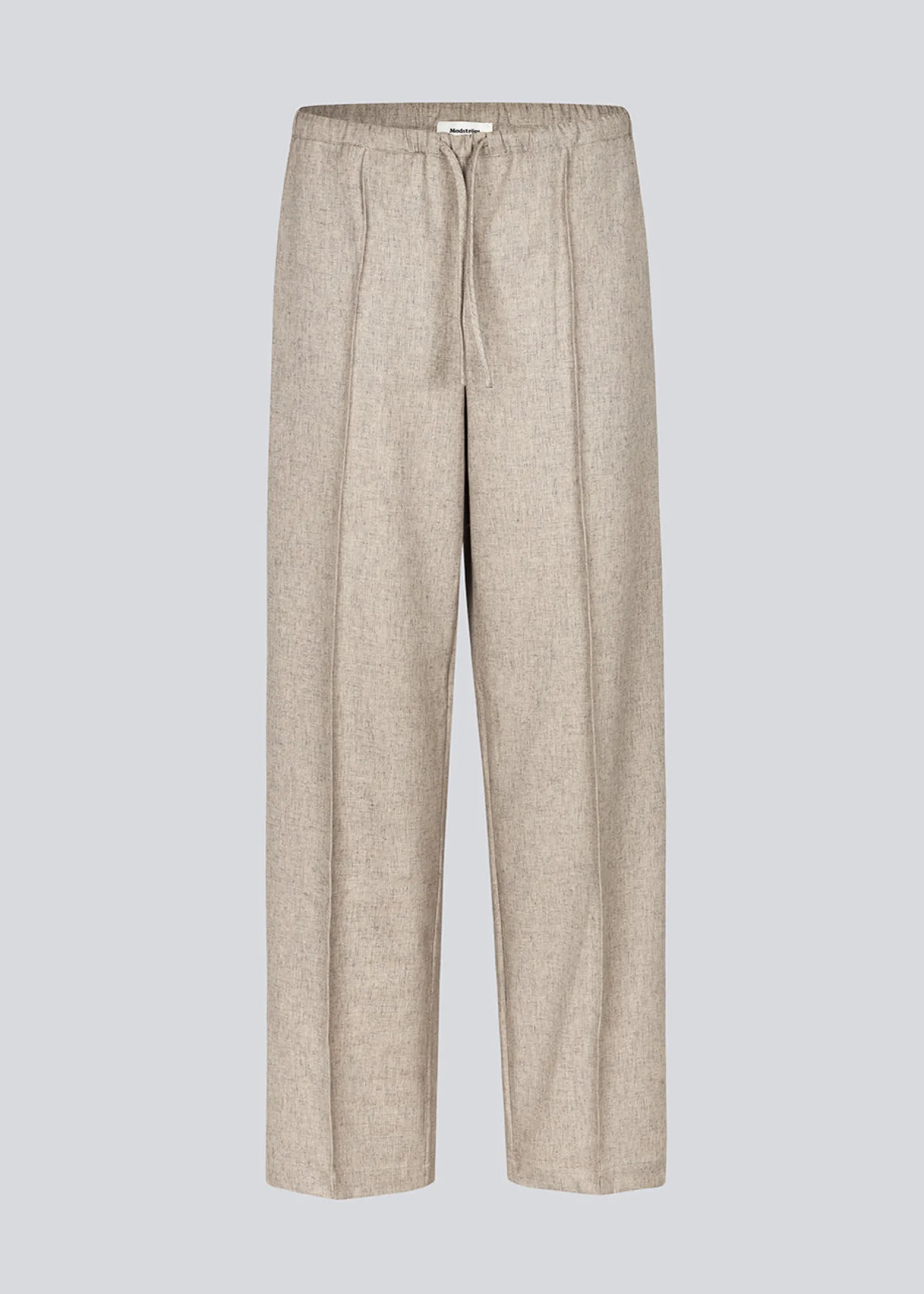 Modström KalemMD pants - Beige melange< Bukser
