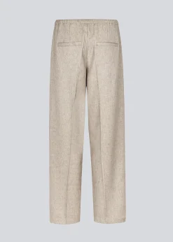 Modström KalemMD pants - Beige melange< Bukser