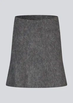 Modström KaneMD skirt - Dark Grey Melange< Nederdele