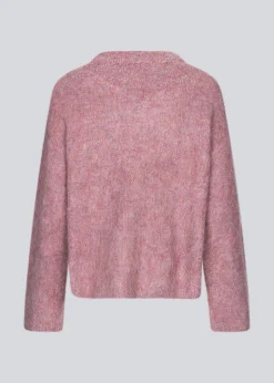 Modström KaneMD v-neck - Sparkling Grape Melange< Strik & Bluser