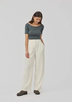 Modström KarterMD pants - Soft White< Bukser