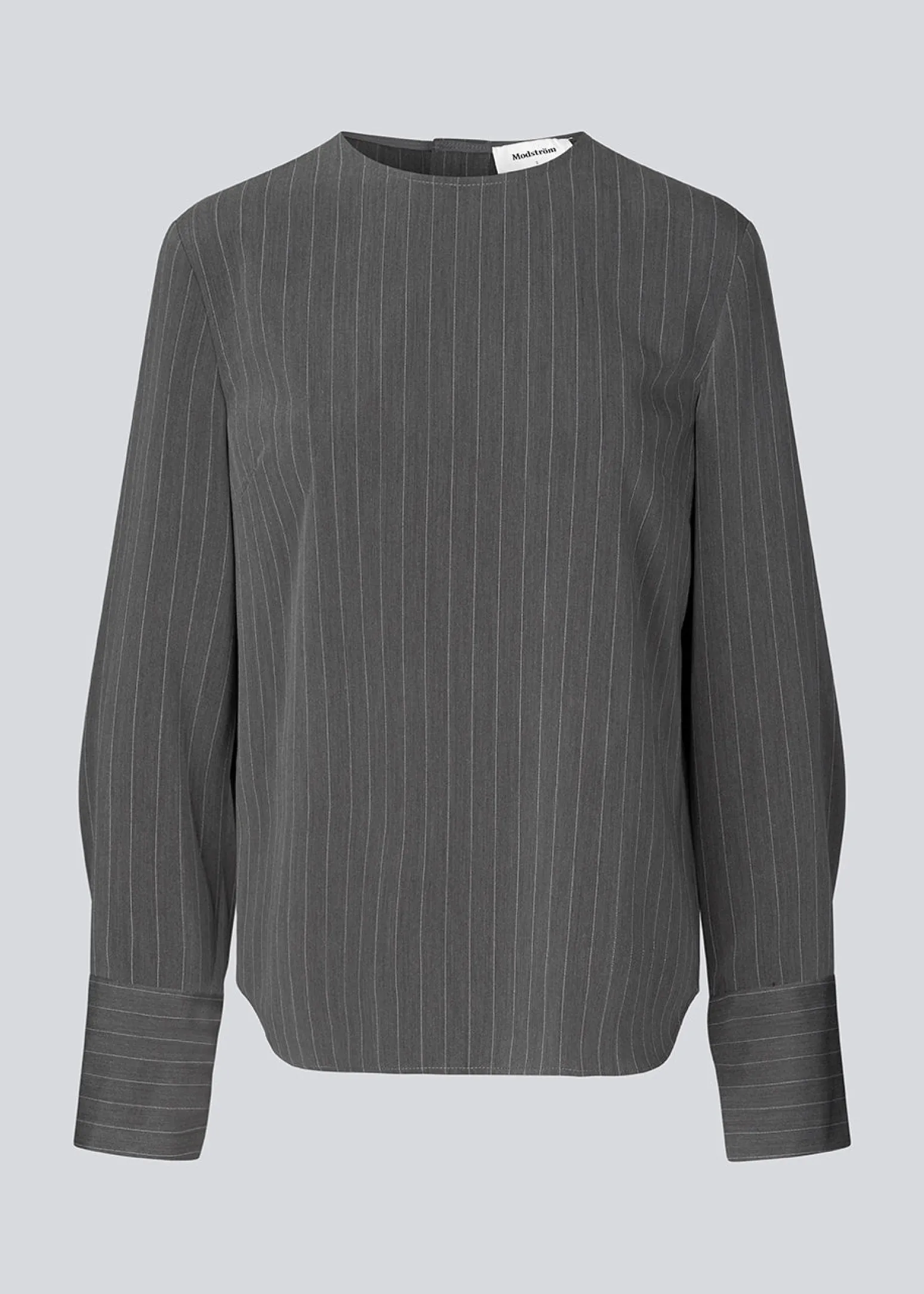 Modström KemmaMD top - Grey Pinstripe< Toppe